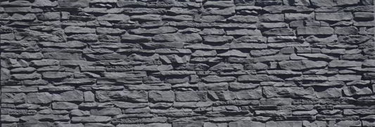 close up stack stone panel