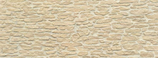 warm tone stacked stone panel