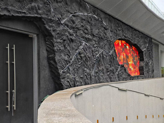 Featured image of rock panel from outside