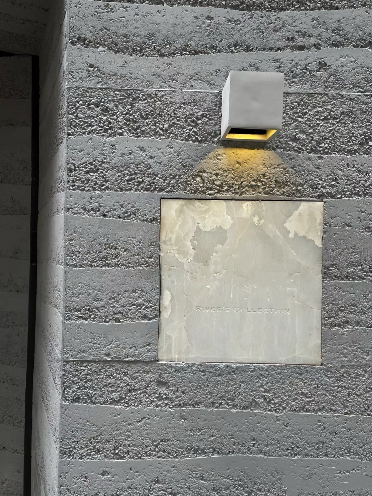 Rammed earth decorative wall panel