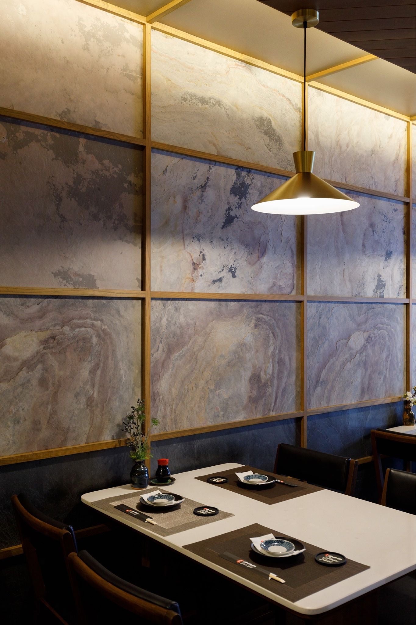 japanese resturant stone veneers interior